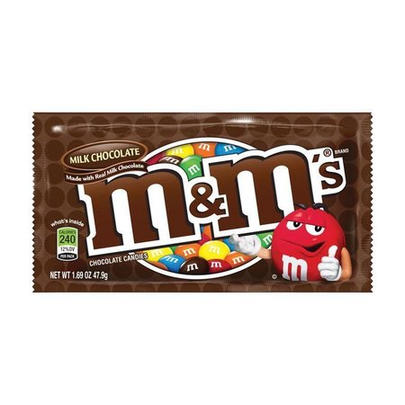 M&MS Milk Chocolate Chocolate Candies 1.69 oz 317489